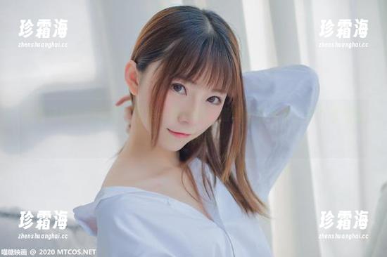 一堆萌娘蓝色毛衣，这是一种美吗？喵糖映画合集，图片直击你的小心肝。