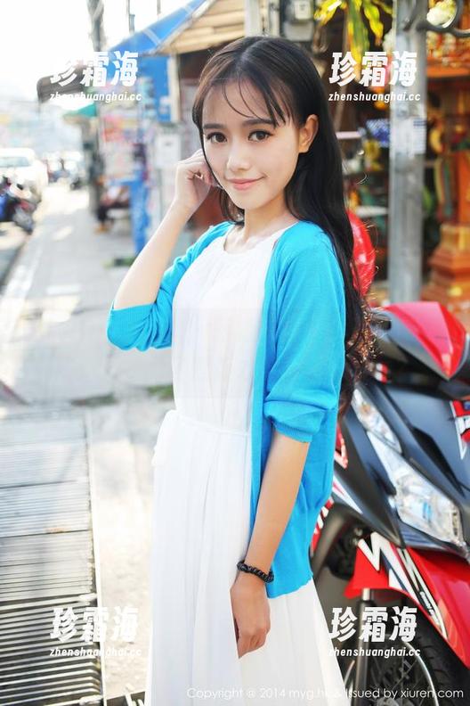 MyGirl美媛馆-王馨瑶 MyGirl美媛馆 - 厨娘写真中的王馨瑶,难道只是为了煮饭才穿得这么好看?
