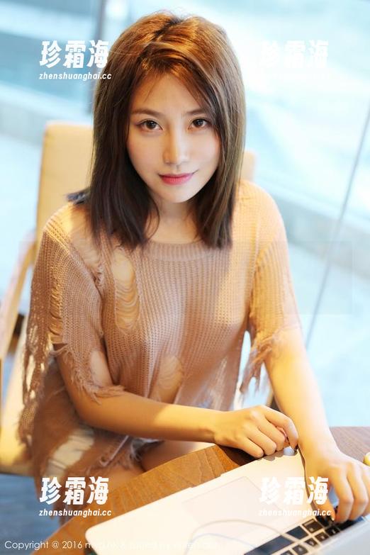 MyGirl美媛馆 - 原图中的田芯娜Angel，妹妹的样子也算是自带光环吧。