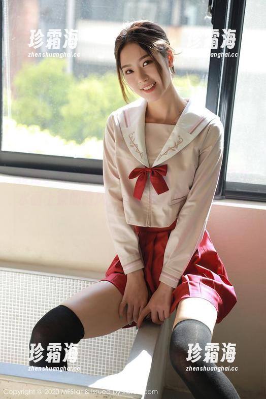 模范学院 - 南晓梦的水手服，简直像是在水面上漂的微风，作品集分享不容错过哦！