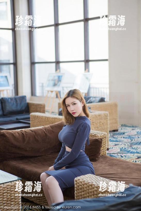 爱蜜社 - 李李七七喜喜双马尾照片合集中，总有一张能戳中你的小心心！