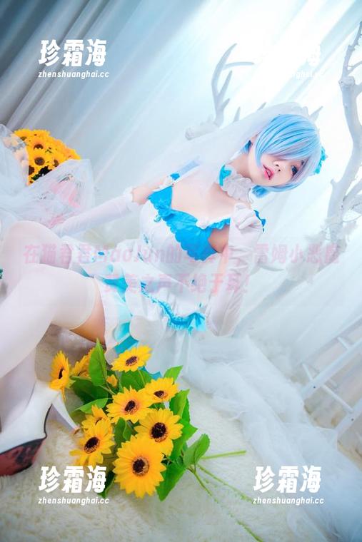 在猫君君MaoJun的写真中，雷姆小恶魔赞美之声不绝于耳！