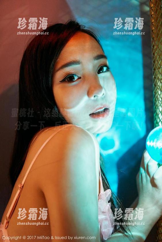 蜜桃社 - 这组静香Mandy的圣诞图片，分享一下，反正大家都该庆祝一下嘛！